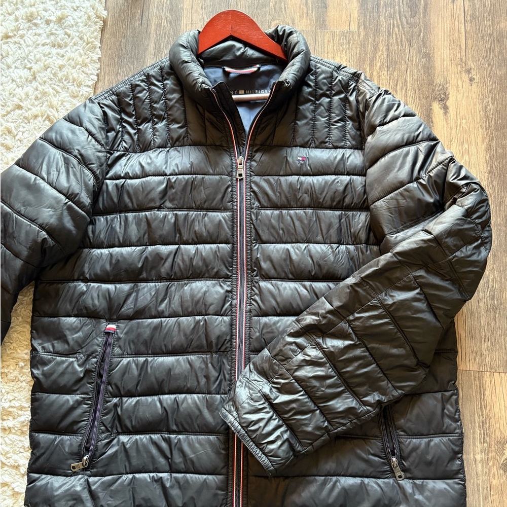 Men's Tommy Hilfiger Black Puffer Jacket